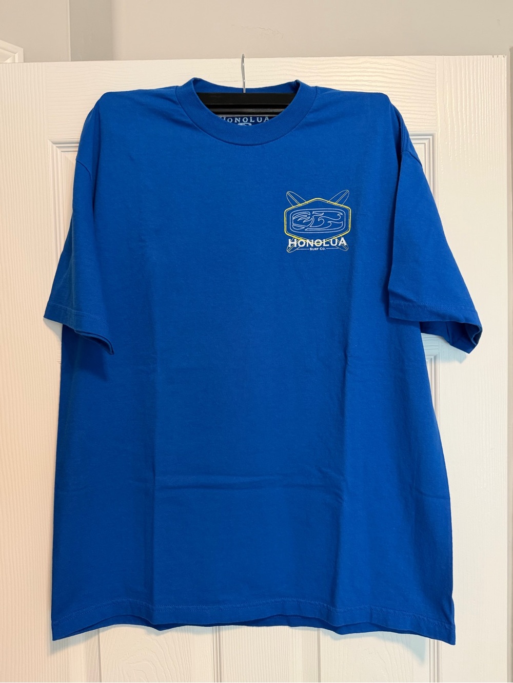 Honolua Men's Short Sleeve Crew Tee in Royal Blue